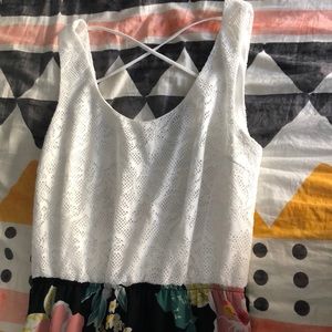 Charlotte Russe Maxi Dress - Floral